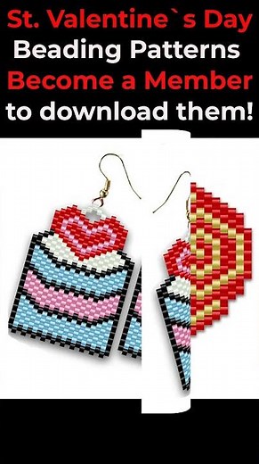 💘 Create Valentine’s Day Jewelry - PDF Beading Patterns!