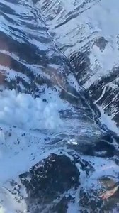Déclenchement d'importantes avalanches ce matin dans le massif du Mont-Blanc, sous la dent du Géant, côté Val d'Aoste ... | Météo Expert Haute-Savoie