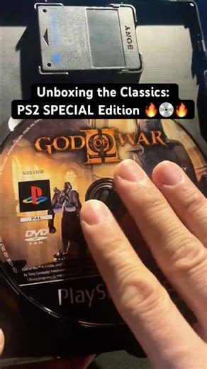 PS2 Nostalgia | Unboxing the Classics: PS2 SPECIAL Edition 🔥 | God of War 2 💿👀 #unboxing