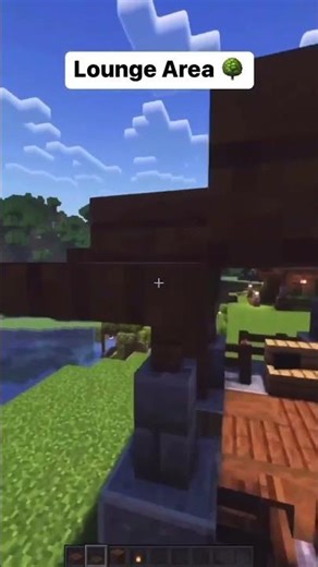 Minecraft lounge area