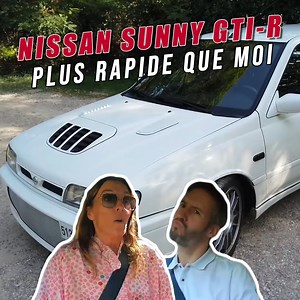 64K views · 958 reactions | NISSAN SUNNY GTI-R, plus rapide que moi !!  | JESSICA PAUPINAT | Facebook