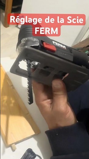 Adjustment, use of the FERM saw from ACTION #saw #ferm #action #cutting #wood #DIY