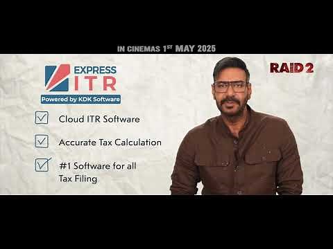 Ajay Devgn's Message for Every Taxpayer | KDK Software × Raid 2 | File Imaandari Se