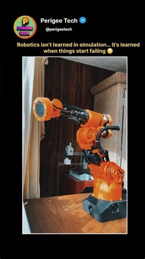 Real Robotics vs Simulation 😳#shorts #robotics #engineering #technology #automation #innovation