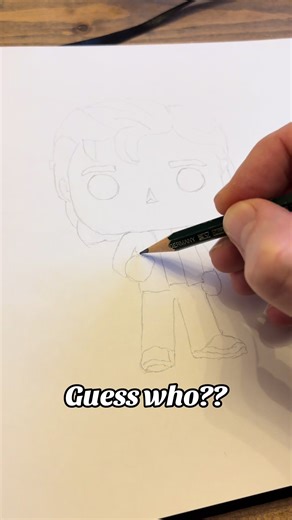 Guess Who: Funko Pop Illustrations and Drawings