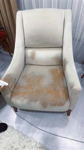 Will It Clean 😱 White Sofa! ✨