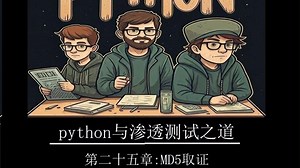 《python 与渗透测试之道》-25-MD5取证