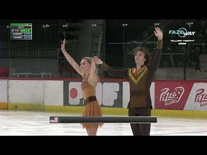 Eva PATE & Logan BYE 2025 ISU CS Tallinn Trophy Lion King Free Dance - Team USA Ice Skaters