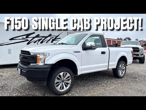 FIRST UPGRADES ON MY SINGLE CAB F150!