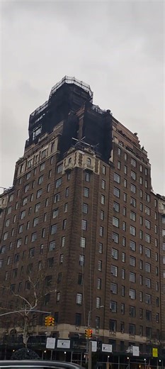 Ghostbuster's Building in New York City before the Snowstorm - Film Location