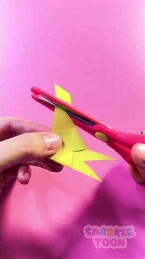 🐥 Let’s Make Cute DIY Paper Birds Together! ✂️🌈 #Kids #DIY #SmartKids