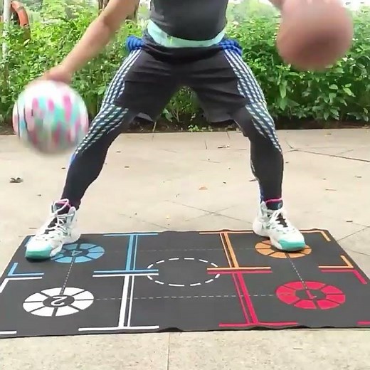 Basketball Dribbling Training Mat – Footwork & Ball Control Drill Pad 3