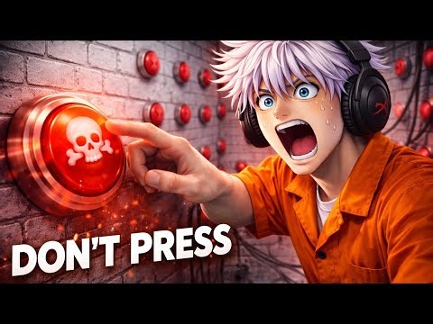 I ESCAPED The DEADLIEST 100 BUTTONS Prison 😱 (Almost Failed)