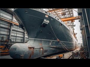How Massive Ships Are Built | Real Shipbuilding Process