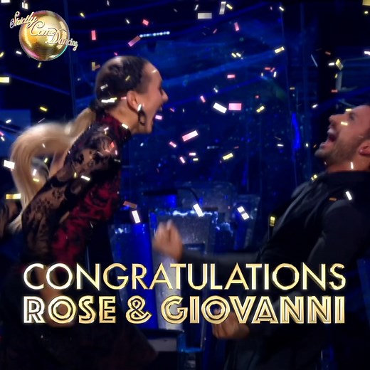 699K views · 10K reactions | What a moment! Your Strictly 2021 champions are Rose and Giovanni  | BBC Strictly Come Dancing | Facebook