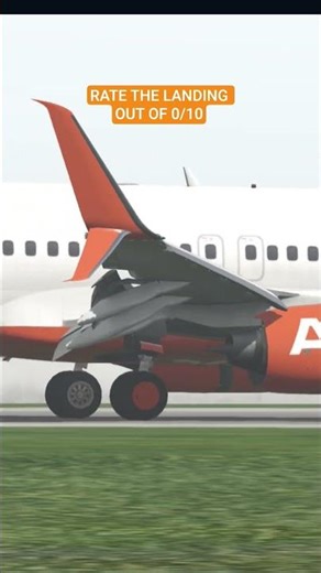 Xplane 11. #swiss001landing #butterlanding #touchdown #boeing #boeing737 #airindiaexpress #xplane11