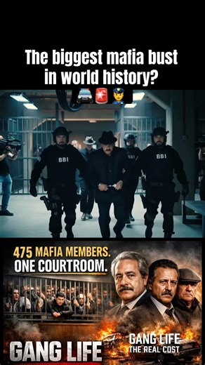 Largest mafia bust in history #history #historyexplained #history #historia #facts