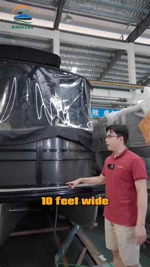 🚤✨ Introducing the 30ft Luxury Double-Decker Pontoon Boat—check out the upper deck’s luxury features and spacious design. Stay tuned for more! DM us for factory visits and wholesale pricing! 🌍🤝 📱 WhatsApp: 86 15015572152 📧 Email: tom@kinocean.com 🌐 Website: www.kinocean.com #luxuryboat #pontoonboat #yachtlife #boatlife #marinebusiness #wholesale #boatforsale #dealerswanted #businessopportunity #customboats | Kinocean