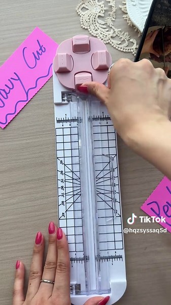 you need to get a paper cutter to make your scrapbook #papercutter #motherdaughter #weekly #scrapbooking #fyp