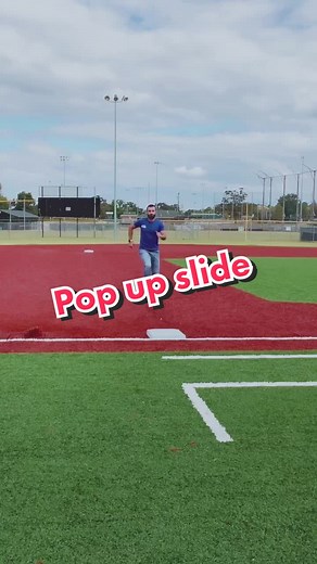 Exciting Pop Up Slide at Merrill Water Park - Baseball Fun!