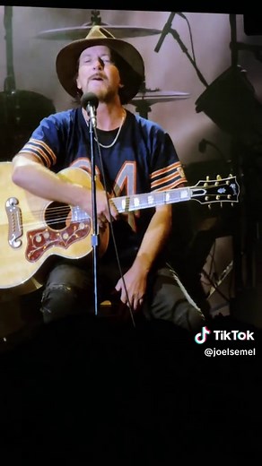 Eddie Vedder Dedicates 'Just Breathe' in Boston Concert