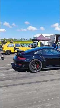 Porsche Turbo VS Golf 2 VR6 Turbo wer gewinnt? #dragracing #efrgermany #porsche #vr6turbo