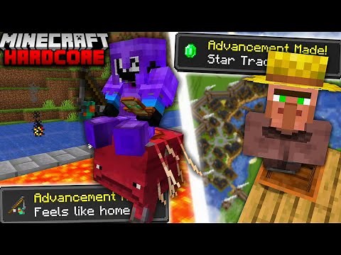 I Completed EVERY Advancement in Hardcore Minecraft (#8)
