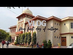 My first day of college!! || Kanoria PG Mahila Mahavidyalaya, Jaipur.