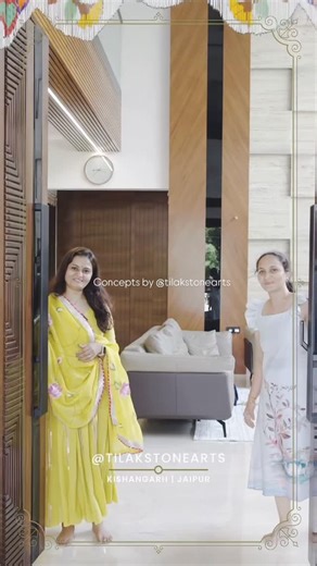 Tilak Stone Arts India on Instagram: "Tilak Stone Arts India × Hyderabad A pooja room where devotion and design come together in perfect harmony. Crafted with the timeless artistry of our team, this sacred space is envisioned to guide the devotee inward — toward the heart, where the divine resides. Our signature Meenakari work enriches the exquisite morpankh back panel, adding depth, color, and soul to the space. From a bare site to a fully realized sanctuary, we deliver an end-to-end design and