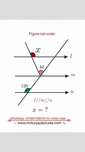 #Circlechallenge #circle #angle #parallellines #geometry #maths #basics #fundamentals #math #fbreelsvideo #sharingiscaring #satmath #satexam #SATPrep #mathtutorial #LETEXAM #exams #reviewer #algebratutor #mathreview #boardexams #mritunjaylectures | Mritunjay Lectures