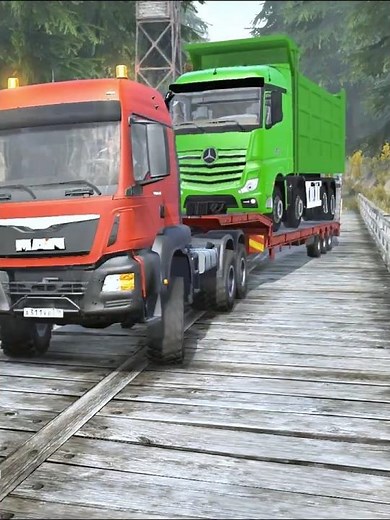 #mudrunner #simulation #truck #shorts