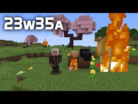 News in Minecraft Snapshot 23w35a: Bug Fixes & New Java