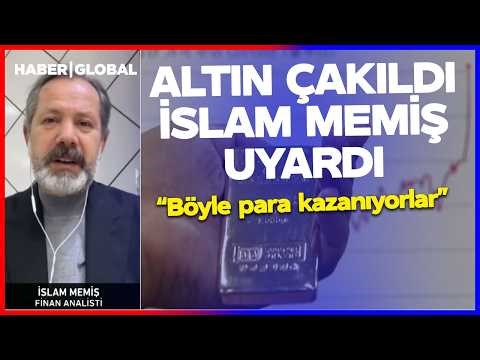 GOLD PRICES PLUMMETED. ISLAM MEMİŞ WARNED: This is a Tactic, They're Making Money!