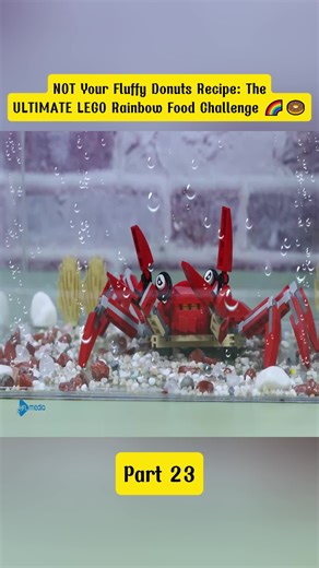 Ultimate LEGO Rainbow Donuts Recipe Challenge