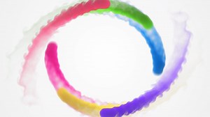 Colorful Particles Logo Reveal ( Widescreen )