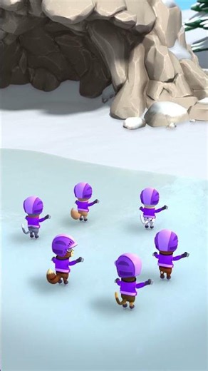 Kitten Catastrophe on Ice! #short
