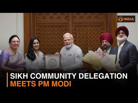 Sikh community delegation meets PM Modi