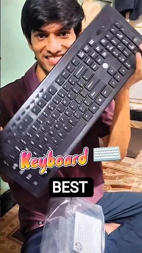 🔥 We Got the Best Budget | HP Wireless Keyboard & Mouse Unboxing 😍 #TechShorts #Unboxing
