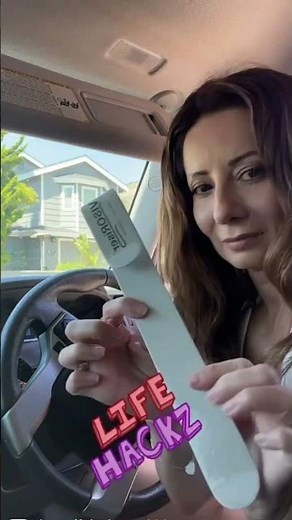 Quick Fix for droopy Sun visors! Life Hacks