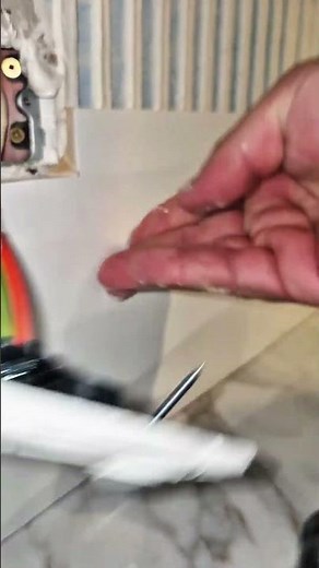 Satisfying wavy tile splashback install