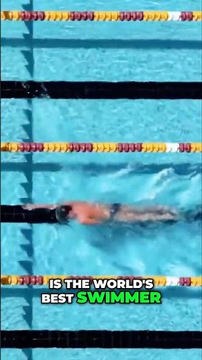 Leon Marchand: World's Best Swimmer's Freestyle Technique #shorts