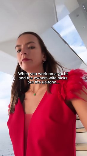 Backless Yacht Stewardess Shenanigans