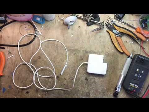 Apple MacBook Magsafe Shorted Cable DIY Repair (How-to guide)