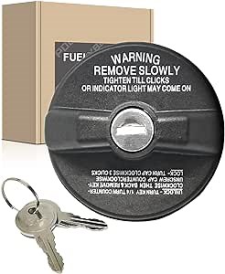 Locking Gas Cap,Lock Fuel Cap Replace10504 for Toyota 4Runner Camry Tundra Acura Tacoma Chevrolet Silverado Cruze Express Malibu Rav4 Honda CRV Nissan Altima GMC Mazda Infiniti Isuzu FJ Cruiser More