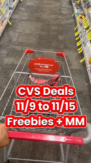 CVS Deals this week 11/9 to 11/15 #cvsdeals #cvs #couponing #couponingcommunity #couponingforbeginners #cvsdealsthisweek #fypchallenge CVS Pharmacy #fblifestyle | Couponwith Nesh