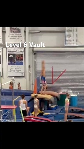 Level 6 Vault #gymnast #gymnastics #usagymnastics