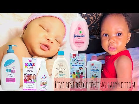 5 baby/kiddies moisturizing lotions to buy: Baby skin care #babyskincare