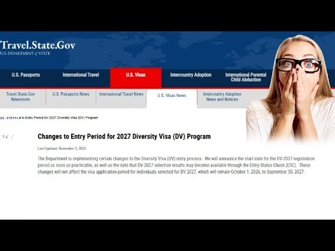 هل هناك جديد في قرعة أمريكا 2027 بعد انتهاء الإغلاق؟