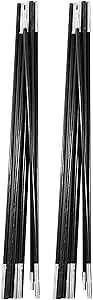 Fiberglass Tent Poles Replacement Kit - 2 Poles, 4.9M, Adjustable for Tarp & Awning Poles - Camping & Hiking