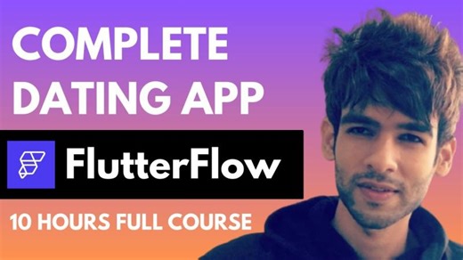 FlutterFlow Full Course: Dating App using FlutterFlow Firebase | No-Code Development 🚀🔥 | Manish Methani